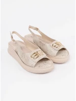 Dámske sandále na klinoch FL1711 - GOODIN