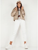 Dámska prechodná bunda ARON camel FashionStreet TY4112 Dámska prechodná bunda ARON camel FashionStreet TY4112