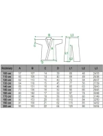 Kimono karate kyokushinkai 8 oz - 200 cm 06200-200 - MASTERS