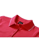 Daiber JN 985 Dámske piqué polo 02.0985 ružové/biele Daiber JN 985 Dámske piqué polo 02.0985 ružové/biele