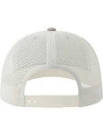 Atlantis Headwear Sonic-S 6-panelová truckerová čiapka 33.0259 čierna/sivá melírovaná/biela