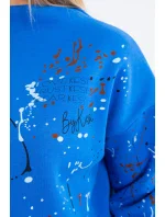 Izolačná sada s farebnou potlačou nevädze modrá