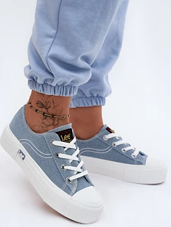Dámske tenisky na platforme LEE ISLA C WOMEN LOW 50261002.21H denim