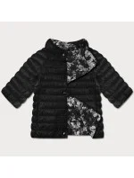 Dámska plus size bunda s 3/4 rukávmi Minority black/mola (M23-7010-1) Dámska plus size bunda s 3/4 rukávmi Minority black/mola (M23-7010-1)