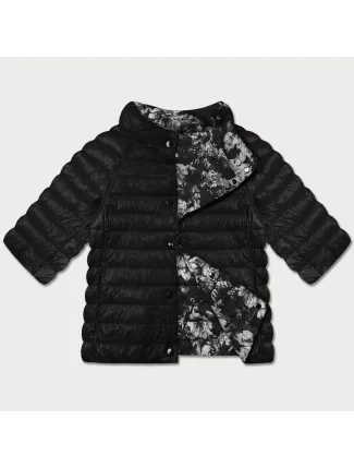 Dámska plus size bunda s 3/4 rukávmi Minority black/mola (M23-7010-1) Dámska plus size bunda s 3/4 rukávmi Minority black/mola (M23-7010-1)