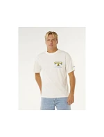 Pánske tričko RIP CURL Bells Pro 26 Bell Logo Tee, biele Pánske tričko RIP CURL Bells Pro 26 Bell Logo Tee, biele