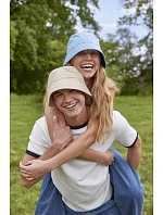 Beechfield B 90N Klobúk „Organic Cotton Bucket Hat“ 53.090N biely Beechfield B 90N Klobúk „Organic Cotton Bucket Hat“ 53.090N biely