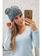 Dámska čiapka Liliana K375 tmavo šedá