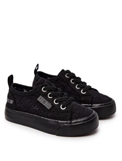 Ažurové tenisky Big Star JJ374133 Black