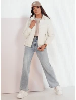 Dámska prechodná prešívaná bunda ZERNI white FashionStreet TY4176 Dámska prechodná prešívaná bunda ZERNI white FashionStreet TY4176