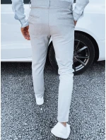 Svetlošedé pánske nohavice FashionStreet UX4382