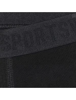 Chlapčenské boxerky 4F M061 3ks tmavočierne 4FJWAW25UBXSM061 20S