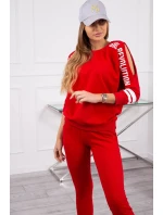 Dievča Revolution set červená
