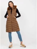 Dámska vesta RV KZ 008.00P hnedá Dámska vesta RV KZ 008.00P hnedá