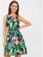 Šaty WN SK 0806 1.63P tmavo modrá Šaty WN SK 0806 1.63P tmavo modrá