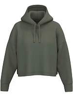 Kariban ProAct PA 396 Dámska mikina s kapucňou a skráteným strihom 20.P396 športová khaki Kariban ProAct PA 396 Dámska mikina s kapucňou a skráteným strihom 20.P396 športová khaki