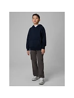 Chlapčenská mikina s kapucňou 4F 4FJWMM00TSWSM1860-31S