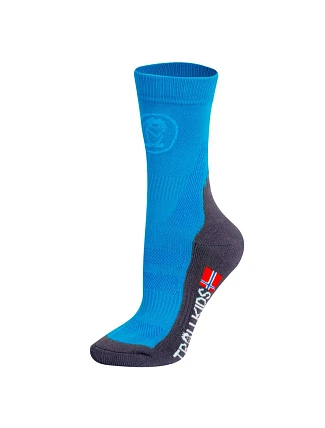 Trollkids Detské ponožky Trekking Mid Cut II Mid Blue pre dievčatá/chlapcov (930-106) Trollkids Detské ponožky Trekking Mid Cut II Mid Blue pre dievčatá/chlapcov (930-106)