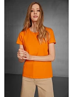 B&C #E190 /women Dámske tričko z hrubej bavlny 01.004T diva blue