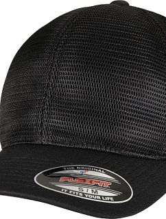 Flexfit 360/360T 6-panelová sieťovaná čiapka s šiltom 55.0360 čierna