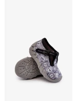 Pohodlné detské papuče BEFADO sivé Pohodlné detské papuče BEFADO sivé