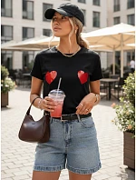 Dámske tričko PALIS black FashionStreet RY2430