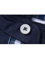Daiber JN 964 Pánske polo tričko s gombíkovým zapínaním z piké 02.0964 tmavomodrá/tmavomodrá/biela Daiber JN 964 Pánske polo tričko s gombíkovým zapínaním z piké 02.0964 tmavomodrá/tmavomodrá/biela