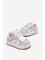 Buty Sportowe Dziewczęce Z Motywem Jednorożca Białe Ilana