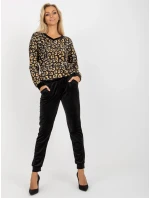 Dámska súprava WN KMPL 8141 1.01P čierna a žltá