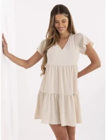 Šaty WN SK 842.01P svetlo béžová