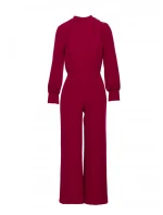 M879 Kombinéza so stojacím golierom - bordová