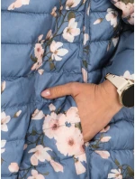 Dámska prešívaná obojstranná bunda FLORIS blue FashionStreet TY5527