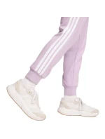 Dámske nohavice adidas Essentials 3-Stripes Fleece Slim Pants Pink JY3097 Dámske