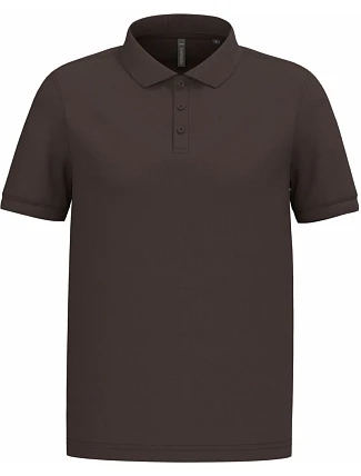 Kariban K 254 Pánske polo tričko z piké 20.K254 čokoládová Kariban K 254 Pánske polo tričko z piké 20.K254 čokoládová