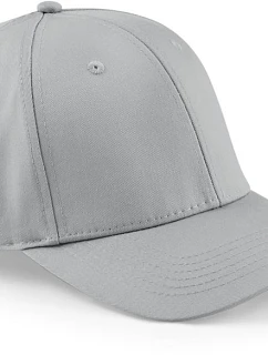 Beechfield B 651 6-panelová čiapka s kšiltom „Urbanwear“ 53.0651 svetlošedá