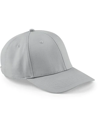 Beechfield B 651 6-panelová čiapka s kšiltom „Urbanwear“ 53.0651 svetlošedá Beechfield B 651 6-panelová čiapka s kšiltom „Urbanwear“ 53.0651 svetlošedá