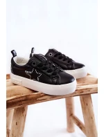 Dziecięce Buty Sportowe Sznurowane Big Star KK374223 Czarne