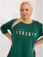 Blúzka RV BZ 9449.76 tmavozelená