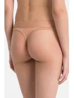 Dámske tangá QF4942E-YUT telová - Calvin Klein