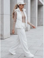 Dámska prešívaná vesta LIKEHUGS biela FashionStreet TY4975 Dámska prešívaná vesta LIKEHUGS biela FashionStreet TY4975