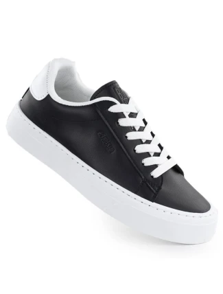 Tenisky na nízkej platforme z ekokože čierne Big Star TT274927