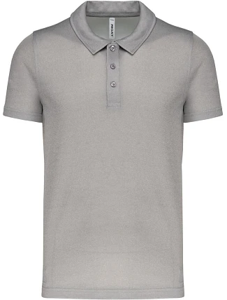 Kariban ProAct PA 482 Pánske polo tričko CoolPlus® 20.P482 šedá melírovaná