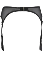 Podväzkový pás V-9892 čierno-béžový - Axami