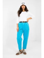 Šnúrové nohavice model 224057 Taliansko Moda