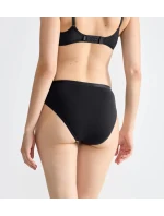 Dámske nohavičky GO Daily Cotton Tai 3P - BLACK - black 0004 - SLOGGI Dámske nohavičky GO Daily Cotton Tai 3P - BLACK - black 0004 - SLOGGI