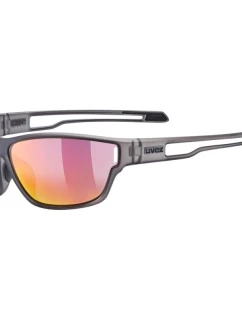 Športové slnečné okuliare Uvex 5330872213 Unisex rámy jednofarebné šedé