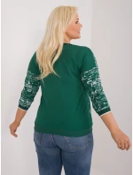 Blúzka RV BZ 9442.27 tmavozelená
