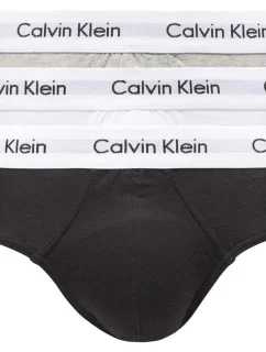 Pánske nohavičky 3 Pack 0000U2661G 998 Black/White/Grey - Calvin Klein
