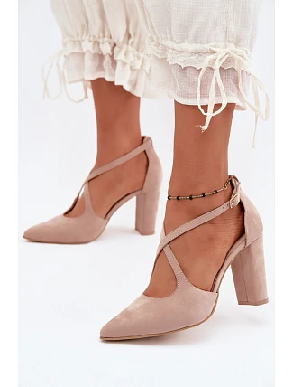 Lodičky na podpätku, model 229736 Step in style