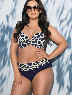 Mäkká plavková podprsenka Ava SK 196 Navy Blue